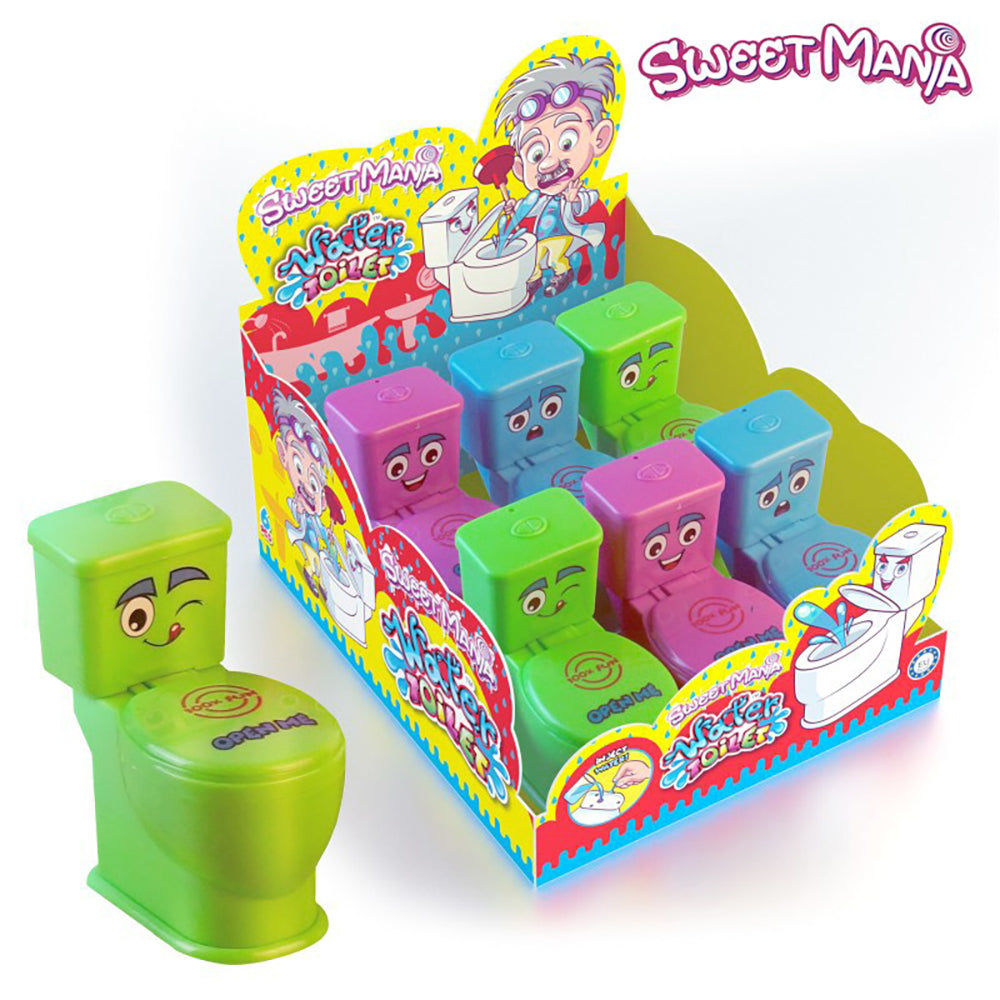 candytoys.ch Sweetmania Water Toilet 6 Stück im Karton candytoys.ch Switzerland