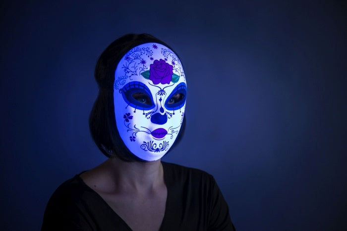 candytoys.ch "Textil-Maske ""Tag der Toten"", weiblich" candytoys.ch Switzerland
