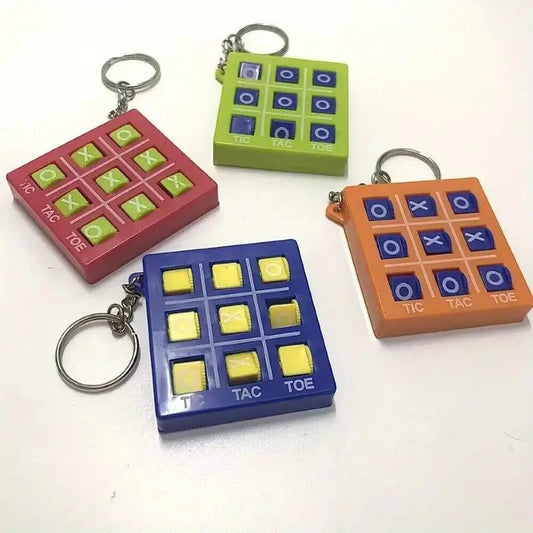 candytoys.ch Tic-tac-toe-Spiel Mit Schloss-Schlüsselanhänger