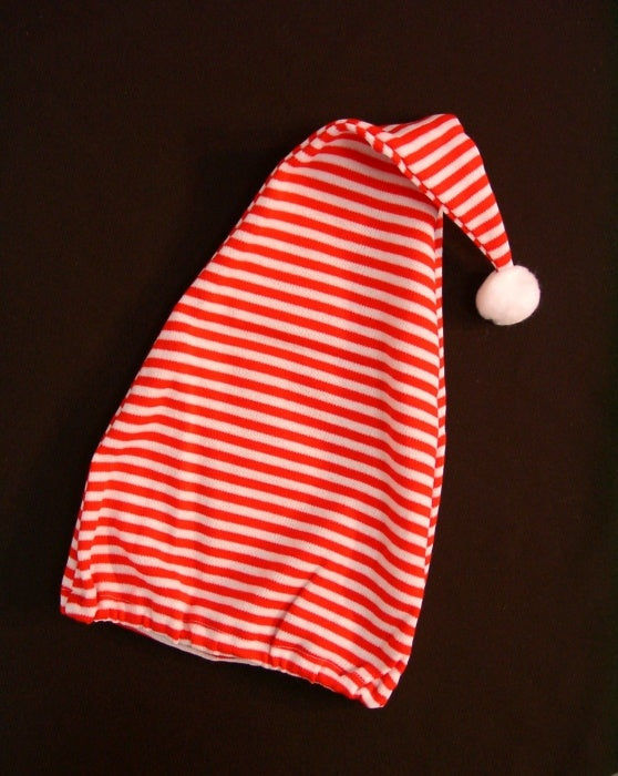 candytoys.ch Trikot-Zipfelmütze, rot/weiß candytoys.ch Switzerland