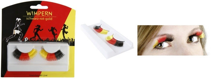 candytoys.ch Wimpern in Deutschlandfarben candytoys.ch Switzerland