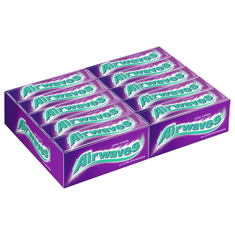 candytoys.ch Wrigley’s Airwaves Cool Cassis 30×12 Pellets candytoys.ch Switzerland