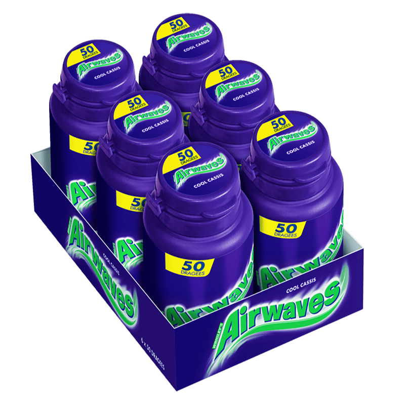 candytoys.ch Wrigley’s Airwaves Cool Cassis 6×50 Dragees candytoys.ch Switzerland