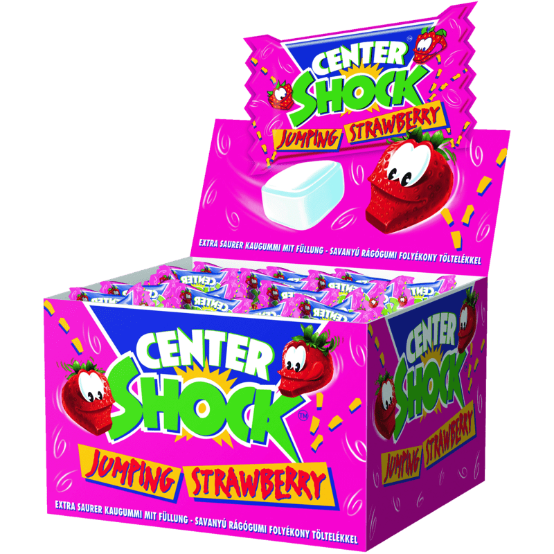 Center Shock Center Shock Erdbeere 100 Stück im Karton