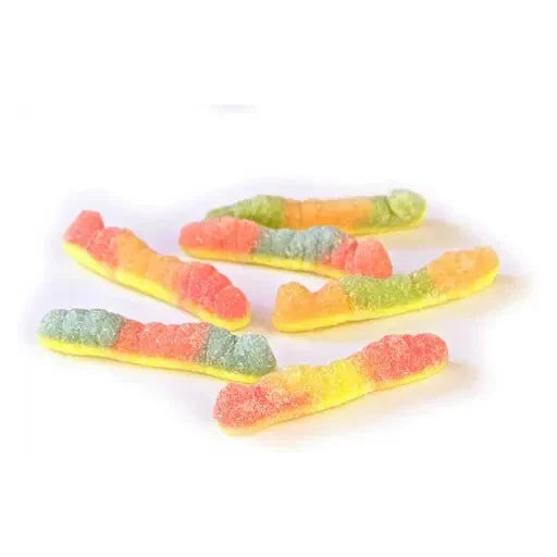 Coolcandy COOLCANDY Neon-Raupen - Fruchtgummi 2kg im Beutel candytoys.ch Switzerland