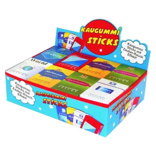 DOK DOK Kaugummi Sticks mit Rauch Effekt 24 Stück im Karton candytoys.ch Switzerland