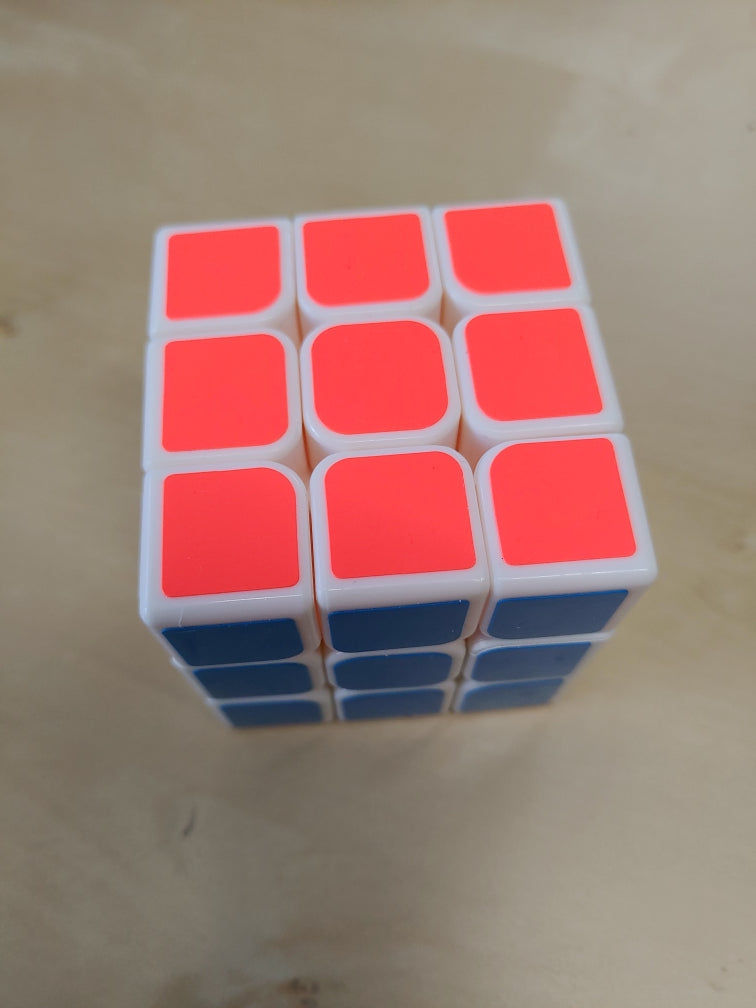 Elektroniktrade 53mm Sechs-Farben-Quadrat 3 x 3 x 3 Magic Cube
