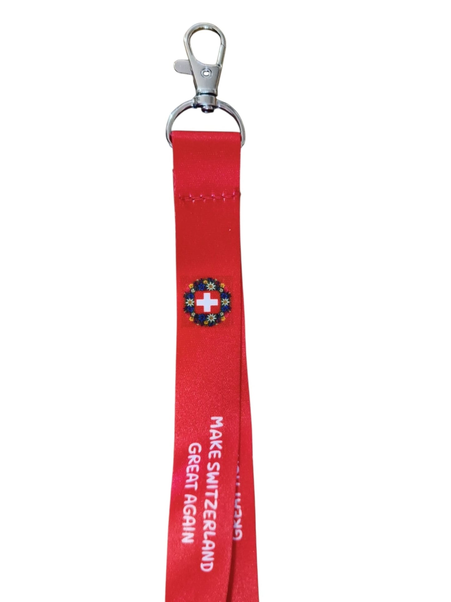 elektroniktrade Schlüsselband "Make Switzerland Great Again" - Hochwertiges Lanyard