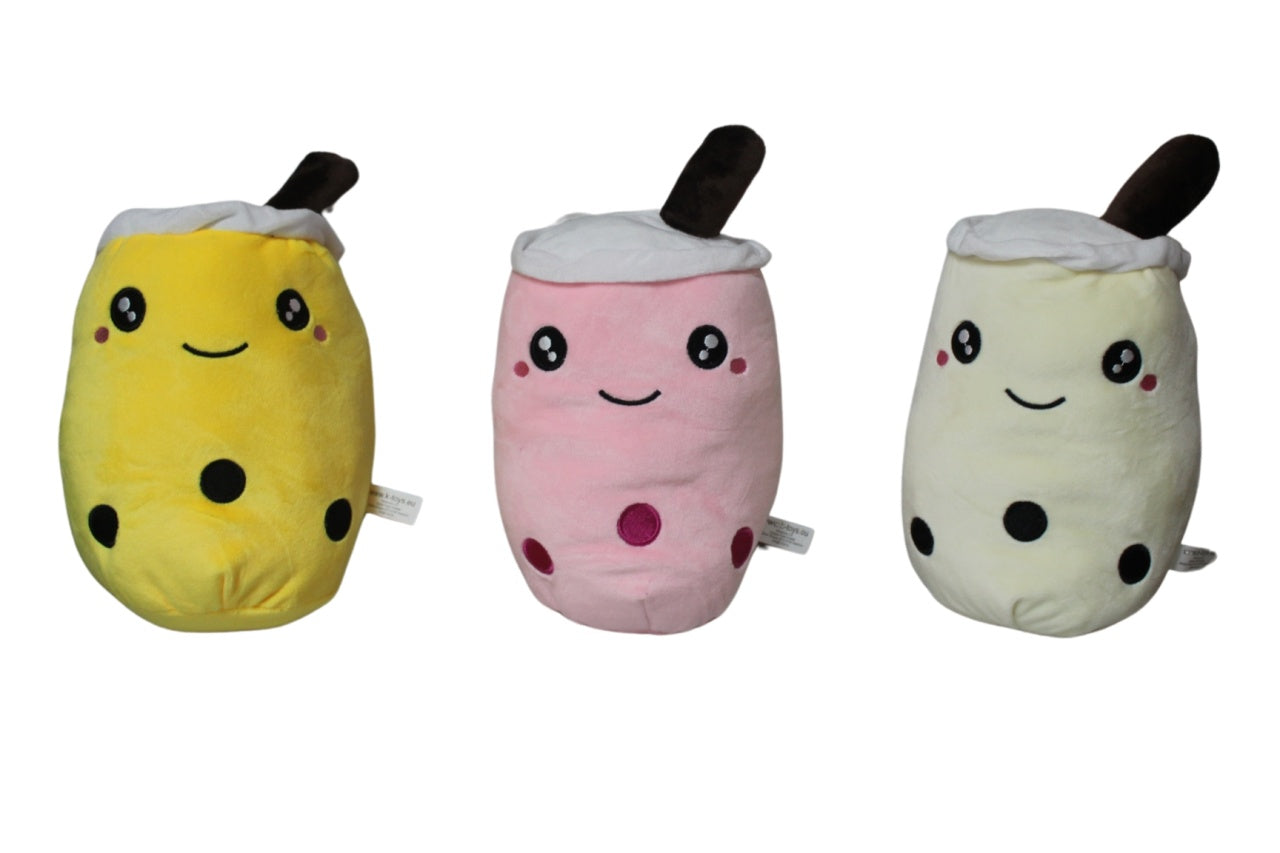 Bubble Tea 3 Farben sortiert, ca. 26 cm, für Getränke und Dekoration