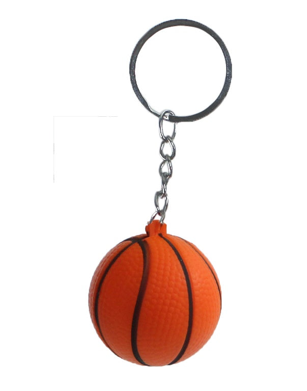 Weicher Basketball Schlüsselanhänger - Durchmesser ca. 4 cm