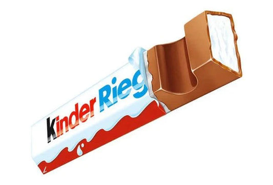 Ferrero Kinder Riegel Schokolade 21g - Einzeln verpackt, cremiger Genuss candytoys.ch Switzerland