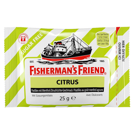 Fisherman's Friend Zuckerfreie Citrus-Hustenbonbons 25g - 1 Beutel