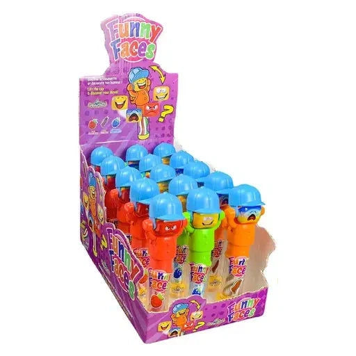 Funny Candy Funny Candy Funny Faces 15 Stück im Karton candytoys.ch Switzerland