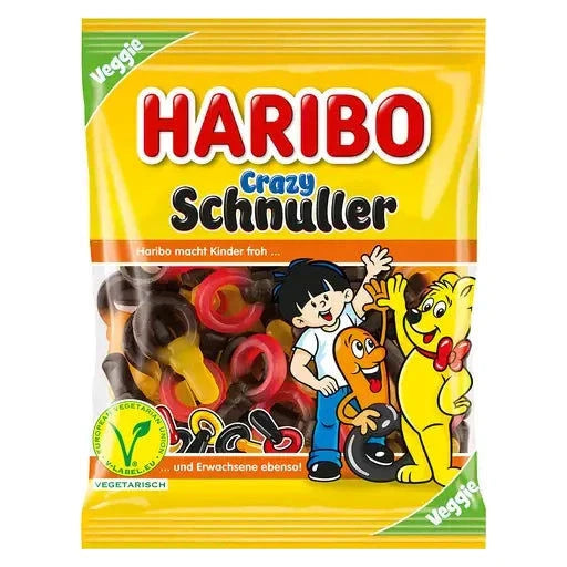 Haribo Haribo Crazy Schnuller 175g candytoys.ch Switzerland