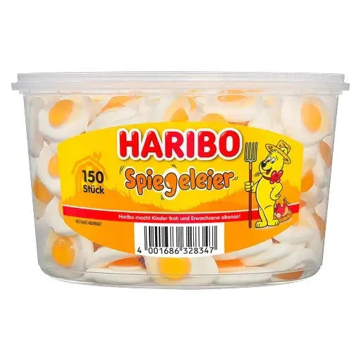 Haribo Haribo Spiegeleier 150 Stück in der Dose candytoys.ch Switzerland
