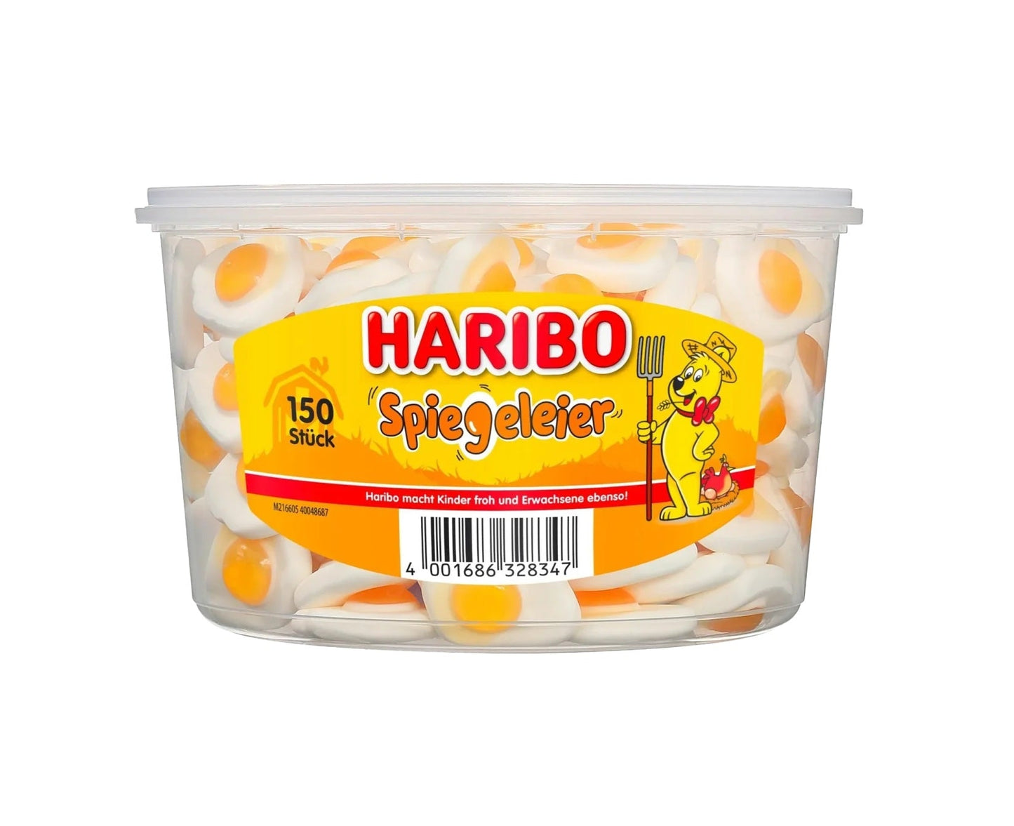 Haribo Spiegeleier Fruchtgummi Dose 150 Stück
