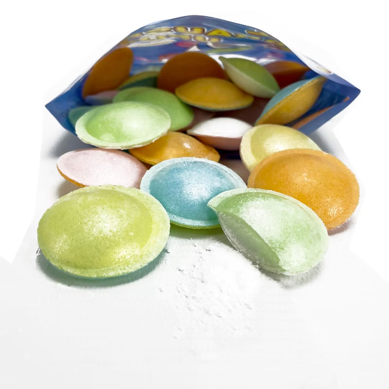 International Sweet Trading ek Saure Brause Ufos, 21 Beutel à 39g