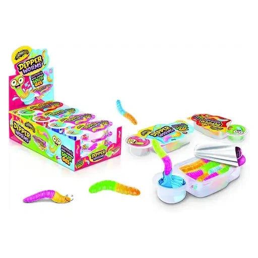Johny Bee Johny Bee Dipper Worms 12 Stück im Karton candytoys.ch Switzerland