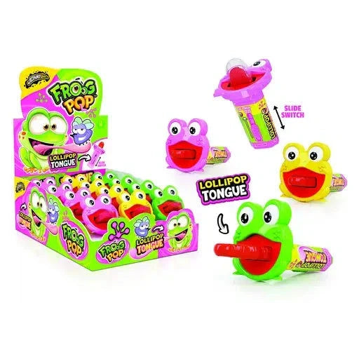 Johny Bee Johny Bee Frog Pop 12 Stück im Karton candytoys.ch Switzerland