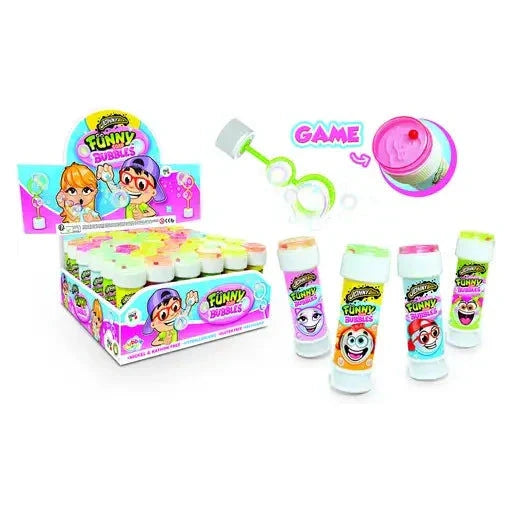 Johny Bee Johny Bee Funny Soap Bubbles 36 Stück im Karton candytoys.ch Switzerland