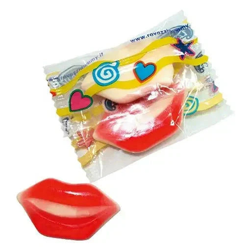 Karamelle Freddie Süße Lippen einzeln verpackt 100 Stück im Beutel candytoys.ch Switzerland