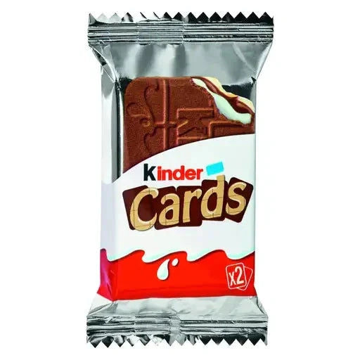 Kinder Ferrero Kinder Cards 2er 30 Stück im Karton candytoys.ch Switzerland