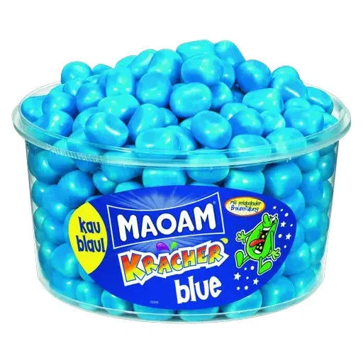 Maoam Maoam Kracher Blue 265 Stück in der Dose candytoys.ch Switzerland