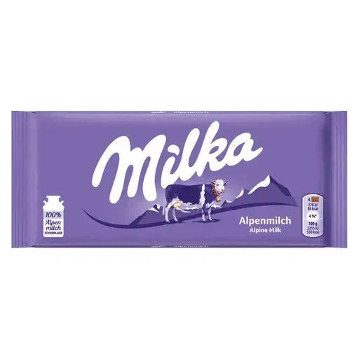 Milka Milka Alpenmilch 24x100g im Karton candytoys.ch Switzerland
