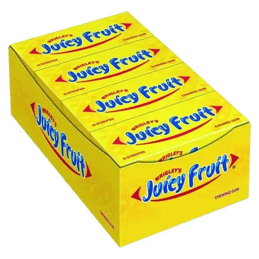Moloko Wrigley's Juicy Fruit 8x15 Streifen candytoys.ch Switzerland