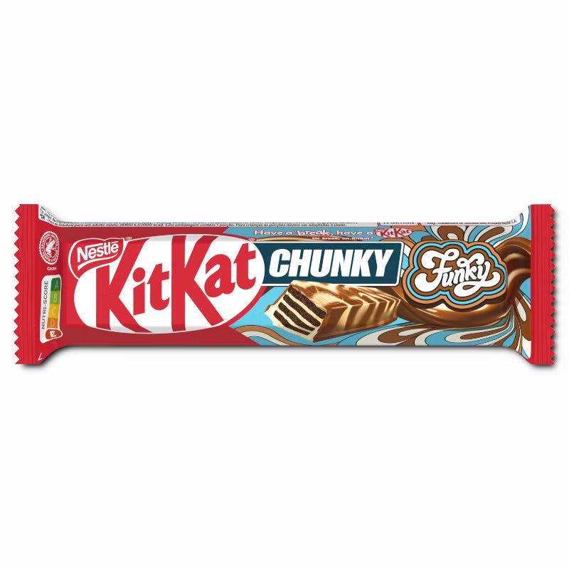 Nestle Chunky Funky KitKat Riegel, Schokolade, 1 Stück candytoys.ch Switzerland