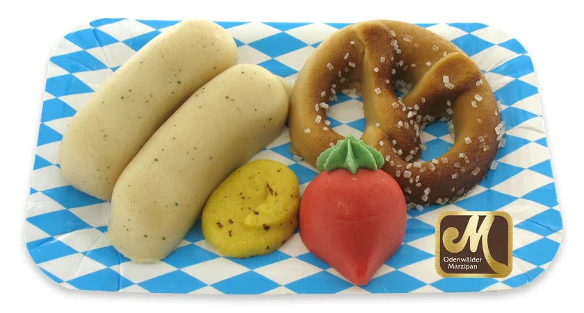 Odenwälder Marzipankonditorei GmbH Marzipan Bayerischer Vesperteller 170g - Feinster Genuss