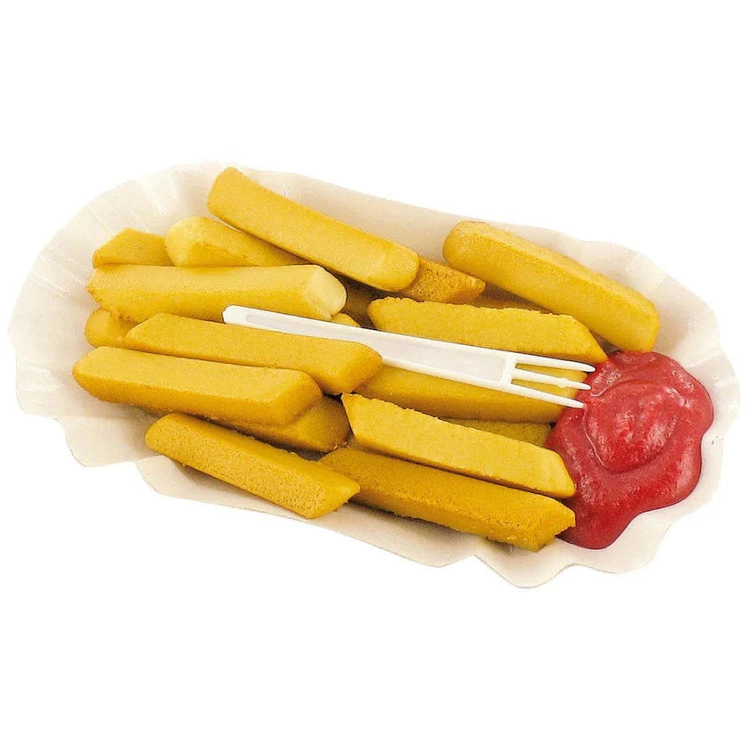 Odenwälder Marzipankonditorei GmbH Marzipan Pommes Frites 100g - Süßes Snackvergnügen in knuspriger Form