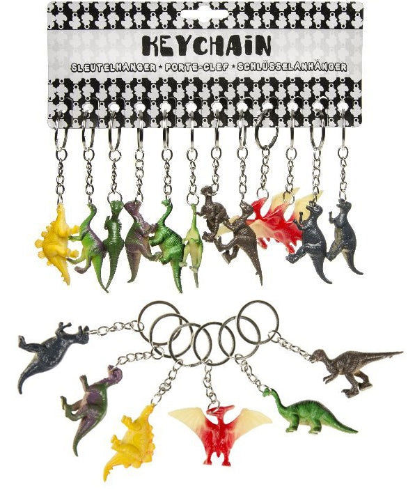 PL Dino mehrfach sortiert an Schlüsselanhänger - ca 5-6cm candytoys.ch Switzerland