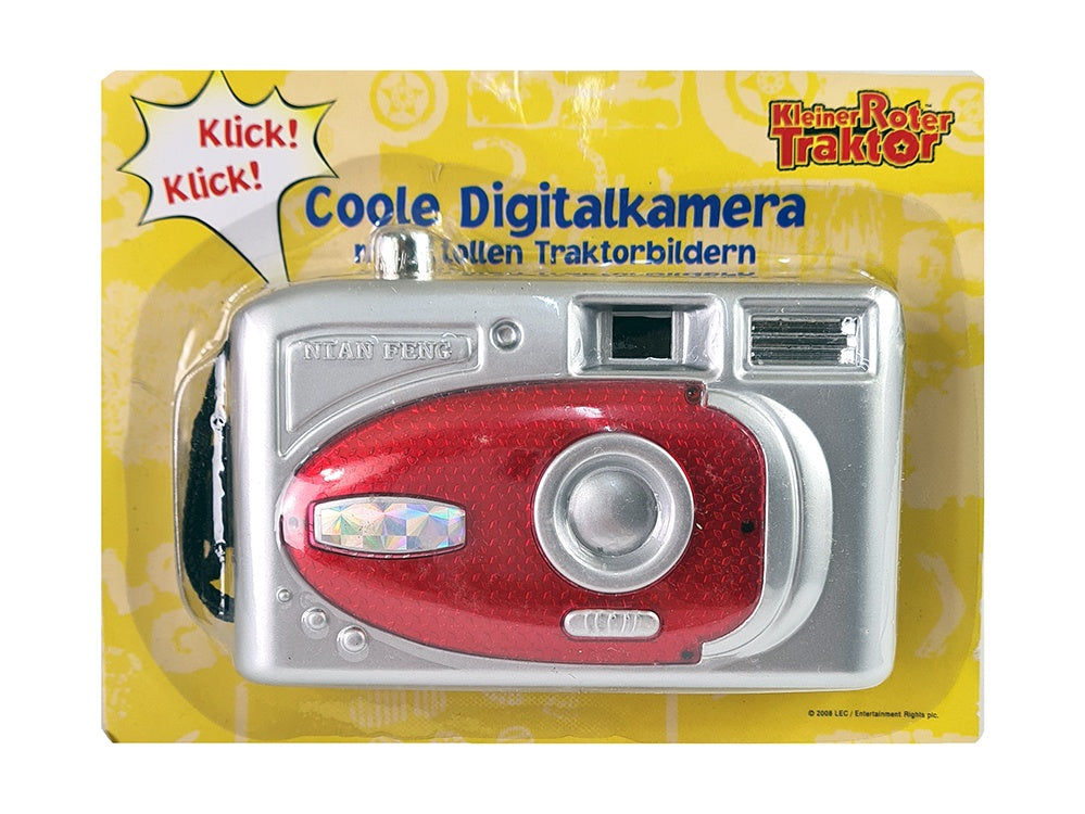 PL DIV 314413 Kinder-Kamera - Kleiner Roter Traktor - mit 8 Traktorbildern candytoys.ch Switzerland