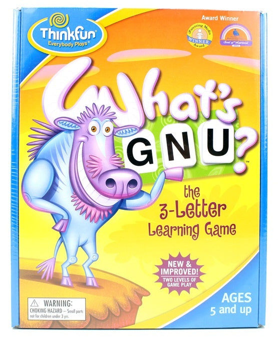 PL HCM Lernspiel Thinkfun ,What's Gnu?, candytoys.ch Switzerland