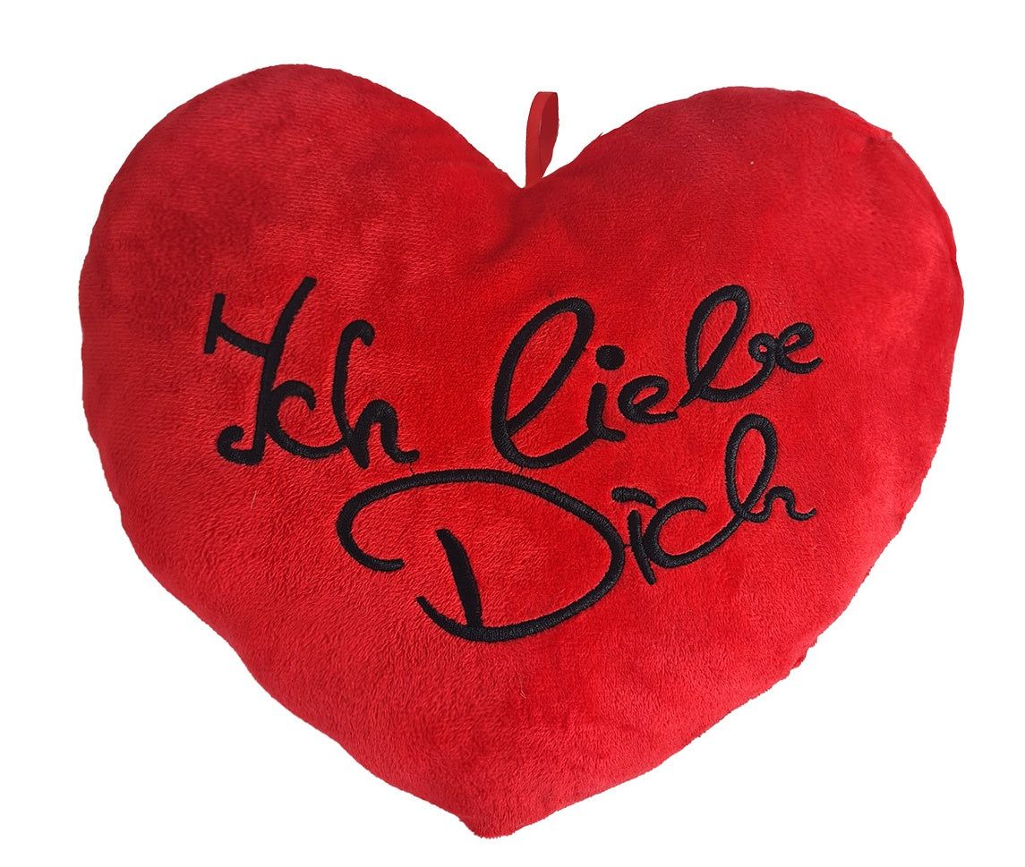 PL Herz "Ich Liebe Dich" 41x41 cm - Dekoratives Wohnaccessoire