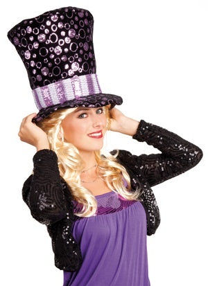 PL Hut - Lola schwarz/violett candytoys.ch Switzerland