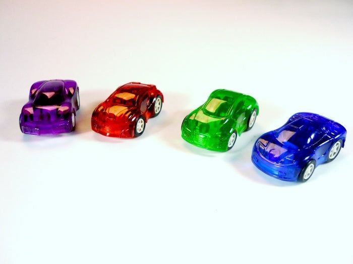 PL Sportwagen mit Rückzug 4 Farben ca 5,5cm