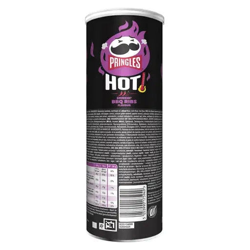 Pringles Pringles Hot Smoking BBQ Ribs 160g candytoys.ch Switzerland