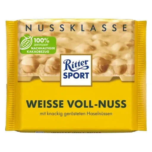 Ritter Sport Ritter Sport Weisse Voll-Nuss 100g candytoys.ch Switzerland