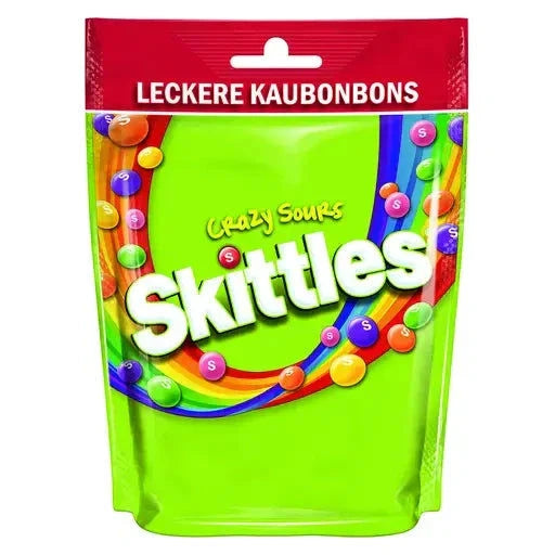 Skittles Skittles Crazy Sours 136g im Beutel candytoys.ch Switzerland
