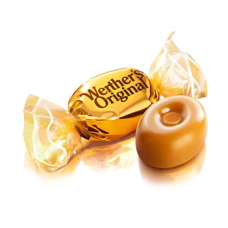 Storck Werthers Orginal Minis, Bonbon ohne Zucker 1 Packung