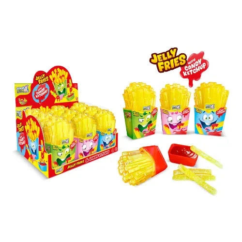 Sweet Flash Sweet Flash Jelly Fries with Ketchup 12 Stück im Karton candytoys.ch Switzerland