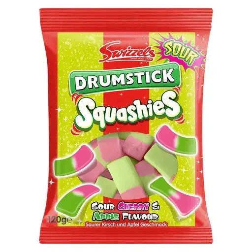 Swizzels Swizzels Drumstick Squashies Cherry&Apple 120g im Beutel