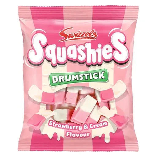 Swizzels Swizzels Squashies Strawberry&Cream 120g im Beutel candytoys.ch Switzerland