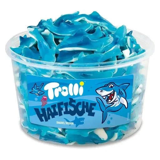 Trolli Trolli Haifische 150 Stück in der Dose