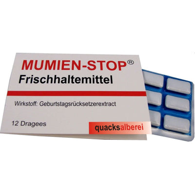 Witzige Kaugummis "MUMIEN-STOP"