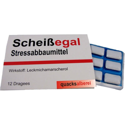 Witzige Kaugummis "Scheißegal"