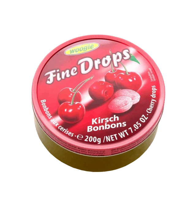 Woogie Feine Kirschgeschmack Drops 200g