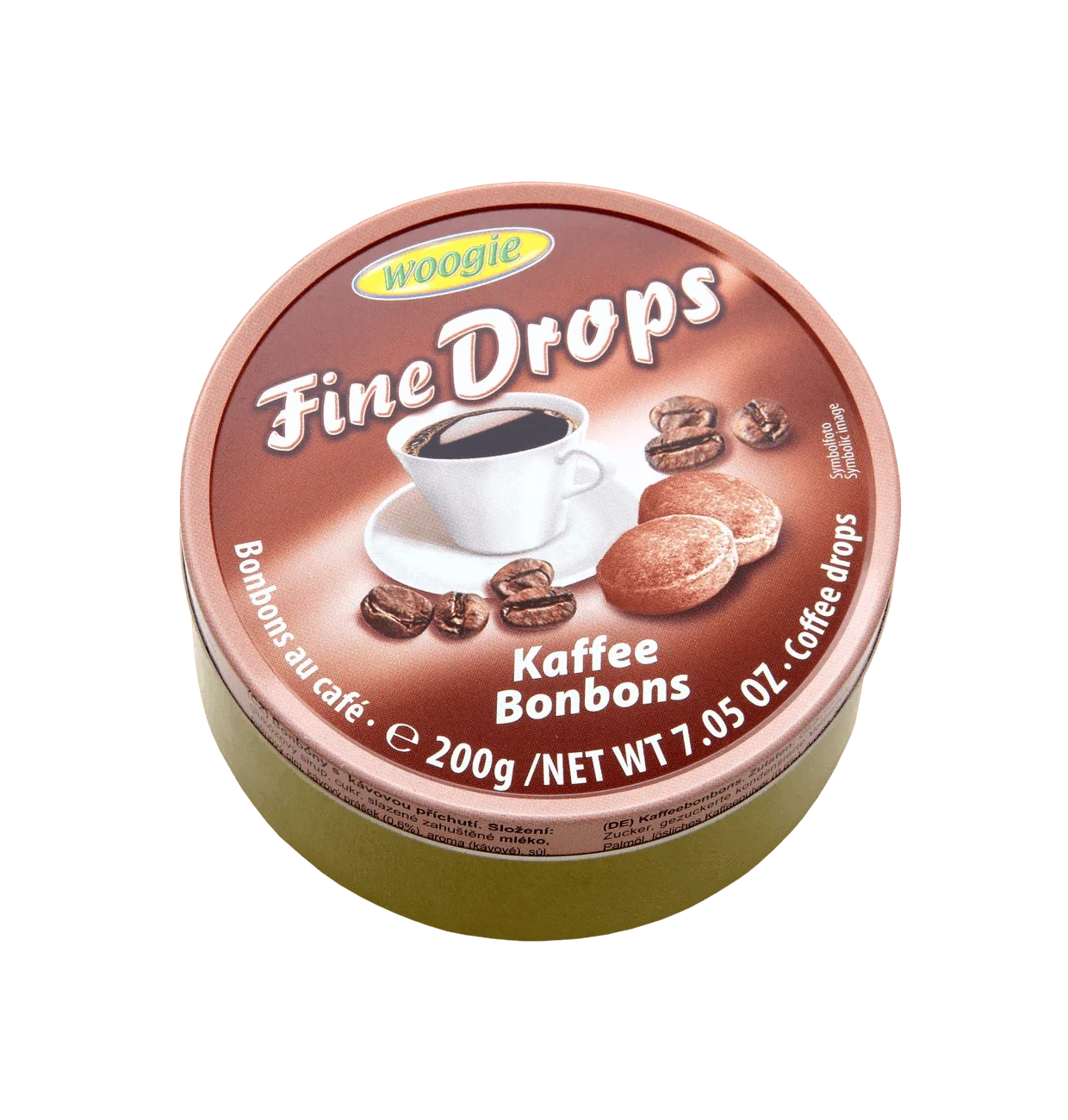 Woogie Woogie Fine Drops mit Kaffeegeschmack 200g